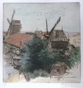 Le moulin de la Galette (Montmartre)