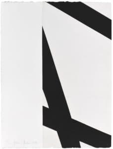 Sans titre (composition en noir et blanc)