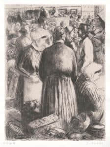 Marché à Pontoise ou Marché à Gisors (selon Michel Melot)