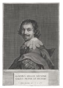 Claude Mellan, autoportrait