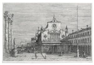 Vue imaginaire de San Giacomo di Rialto