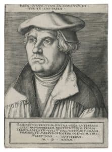 Portrait de Martin Luther