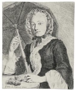 Dame à l’ombrelle (Mme Friedrich Christian Glume, belle-sœur de l’artiste)