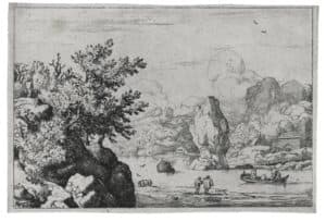 Le rocher au milieu de la rivière