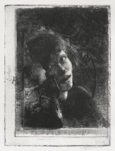 La muse accoudée
