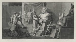 Phidias exécute en grand la statue de Jupiter olympien… d’après la sublime description d’Homère