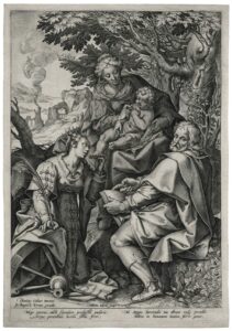 Sainte Catherine d'Alexandrie avec la Sainte Famille