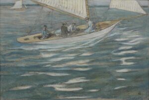 La promenade en bateau