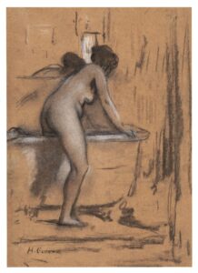 La sortie du bain