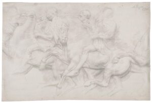 Etude d’une portion de la frise du parthénon